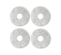 NbgrvB Almohadillas de microfibra de repuesto para Dreame L10S para Pro Ultra Heat L40 Ultra para x40 Ultra Complete - Paños lavables para limpieza de suelos de azulejos, paquete de 4 (A)
