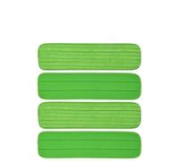 NbgrvB Almohadillas gruesas de microfibra de felpa de 18 pulgadas, reutilizables, lavables, repuesto para trapeador húmedo y seco para cabezales planos de 14 a 18 pulgadas para Rubbermaid para Libman