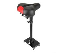 NbgrvB Amortiguador plegable para cojín de asiento para Ninebot G30 para scooter eléctrico, marco de aleación de aluminio de acero con taladro de espuma de alta elasticidad (cojín de asiento grande