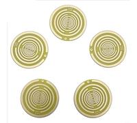 NbgrvB Antena oscilante pasiva para Tesla Five Elements Polarización Disco de energía de 10 cm con pista de cobre para alivio natural del dolor y mejora del bienestar, carcasa ABS no magnética sin