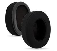 NbgrvB Auriculares para juegos Almohadillas para ROG Pelta Aislamiento de | Espuma suave de alta densidad, tamaño de 9,5 cm, ajuste fácil a presión, color negro, restaura la claridad del audio