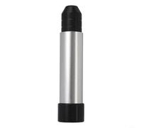 NbgrvB Barra de soporte de aluminio para motor de barco para sistemas de ajuste e inclinación de 3 ramas, motor fuera de borda, soporte estabilizador de remolque con almohadillas de goma, color negro