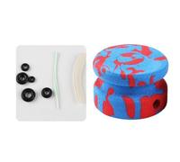 NbgrvB Bobina de hilo de pesca de espuma para bobinar líneas principales y líderes, material EVA con ranura ampliada, incluye juntas tóricas, tubo de línea y cubierta de punta de caña estilo B S