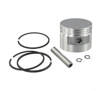 NbgrvB Bomba de aire de metal para y juego de anillos para compresores de 42-65 mm, incluye pin y circlips, plata (80 mm)