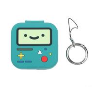 NbgrvB Bonita funda protectora de silicona de dibujos animados compatible con Nothing Ear 3, a prueba de golpes, antiarañazos, ligera, para viajes diarios o viajes, verde