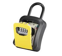 NbgrvB Caja de almacenamiento con cerradura para colgar en la pared, organizador de 4 dígitos, combinación de contraseña, código de seguridad, bloqueo de código de seguridad, caja de seguridad para el