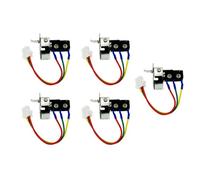 NbgrvB Calentadores de agua de gas con interruptor triangular de 3 cables, para conjuntos de válvulas, interruptor de seguridad de metal con soporte de montaje, 1.7 x 4.25 x 0.7 pulgadas