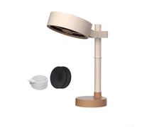 NbgrvB Campana extractora portátil USB ajustable para barbacoa interior, olla caliente, camping, caravana, cocina con filtro lavable, 32 cm (2ª generación)
