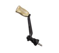 NbgrvB Carrete de pesca de fibra de carbono con mango de brazo basculante para Shimano Stella Stradic Complex F4 Twinpower Cardif 70 mm, pieza de repuesto color dorado claro