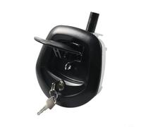 NbgrvB Cerradura de cola de pez en forma de T para remolques todoterreno y caravanas, pestillo de compresión de aleación de zinc con mango en T, hardware de seguridad antirrobo (A10514-02)