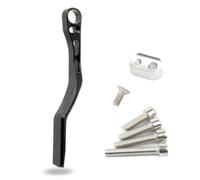 NbgrvB Cierre de cadena de bicicleta de aleación de aluminio para bicicletas de carretera de doble cadena 39-53T, 34-50T, montaje de desviador delantero, anticaídas, negro/rojo y negro