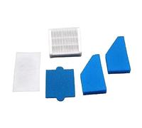 NbgrvB Compatible con juego de filtros de repuesto + Multi Clean para X8 | Aspiradoras para parquet y + Pet & Family, 5 filtros azules y grises parte 787241 y juego de filtros 99
