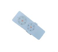 NbgrvB Control remoto de luz del ventilador de techo, controlador inversor de velocidad variable, ventiladores de CC, accesorio de auricular de ajuste de 5 velocidades, blanco (modelo G/DJ/SQ) (C)