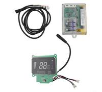 NbgrvB Controlador de repuesto para scooter DUCATI 36V 550W, incluye pantalla MW95 y cable de extensión de 7 pines, construcción de aluminio ABS, color negro