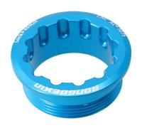 NbgrvB Cubierta de bloqueo de rueda libre de aleación de aluminio de 12 velocidades para Shimano M6100 M7100 M8100 Cuerpo de buje CNC mecanizado negro herramienta de casete parte azul