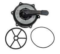 NbgrvB Cubierta de llave y mango SPX0710XBA17, para SP0710 SP0710X SP0711 SP0712 para válvulas Vari-Flo, 1.5 pulgadas, plástico ABS negro