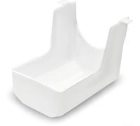 NbgrvB Cubierta de luz para campana extractora, lente de plástico para campanas extractoras, resistente a la temperatura, fácil de limpiar, blanco, 12 x 11 x 7 cm (1)