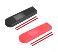 NbgrvB Cubierta de silicona para salpicadero Segway para Ninebot para scooter eléctrico Max G2, resistente al polvo y al agua, a prueba de arañazos (rojo)