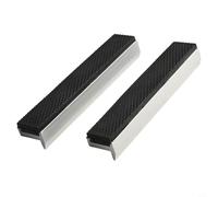 NbgrvB Cubiertas de aluminio para mordazas de tornillo de banco suaves para cualquier tornillo de banco de metal, magnético para protectores en forma de V para artículos hexagonales redondos en