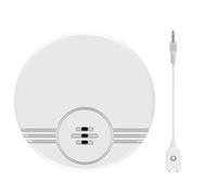 NbgrvB Detector de fugas de agua de 135 dB para modo dual con batería baja para seguridad del hogar, montaje en pared o colocación en el suelo, baños, lavanderías, sótanos, 1 unidad