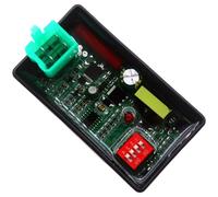 NbgrvB Encendedor de motocicleta con ajuste de código de interruptor DIP para serie CG125/GY6/110/DY, carcasa transparente, conversión CC/CA