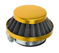 NbgrvB Filtro de Aire 42mm ABS para Motor 47cc 49cc Filtro de Aire(Gold)