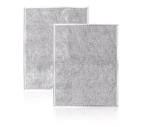 NbgrvB Filtro de aire de aluminio para máquina de hielo Manitowoc 3005939, para repuesto 30-0593-9, 6-13/16 x 12-13/16 x 3/32 pulgadas, paquete de 2, color plateado