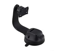 NbgrvB Flexible para soporte de coche con ventosa de 360° con brazo ajustable y cámaras de respaldo para pantallas CarPlay, color negro