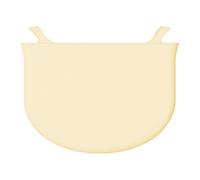 NbgrvB Forro de silicona para olla de cocción lenta, resistente al calor, bolsa sin inserción, 6 cuartos de galón, ollas ovaladas, aptas para lavavajillas, con asas antideslizantes, color amarillo, 6