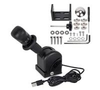 NbgrvB Freno de mano para Logitech G29 G27 G25, controlador de juego de carreras USB PC con abrazadera ajustable, base de aleación de aluminio para 7/8.1/10