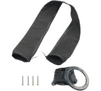 NbgrvB Funda de conducto de cable marino de 48 pulgadas, impermeable, protector de alambre de aparejo de barco, con cremallera, para gestión de cables, botes de pesca y yates, beige, con funda (B)