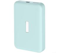 NbgrvB Funda de silicona negra para banco de energía Anker MagGO antiarañazos (azul)