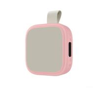 NbgrvB Funda de silicona para Anker para Soundcore Boom Go para 3i, funda protectora a prueba de golpes con mosquetón, color negro (rosa)