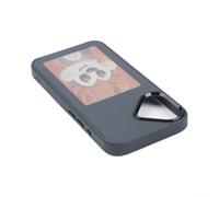 NbgrvB Funda para móvil Smart NFC para Pro Max con pantalla de imagen personalizable, para parachoques de TPU (17 naranja)