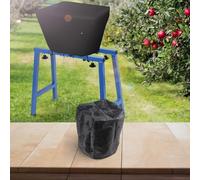 NbgrvB Funda protectora para trituradora de frutas manual para exprimidor de exteriores, Oxford 600D, resistente a la intemperie, con hebillas, 38 x 33 x 38 cm