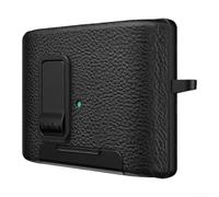 NbgrvB Funda rígida de policarbonato TPU para Sony WF-1000XM6 a prueba de | Soporte integrado, visualización manos libres, videollamadas, podcasts, recortes precisos para cargar