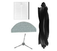 NbgrvB HG4 - Juego de piezas para aspiradora Pro (incluye para principal) | Cepillo de rodillo, 10 cepillos laterales, 10 filtros y 10 almohadillas para fregona, limpieza profunda