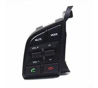 NbgrvB Interruptor de control del volante del lado izquierdo 96710D35004X de repuesto para Hyundai Tucson para TL 2015-2018, parte interior ABS negra, fácil instalación, calidad OEM