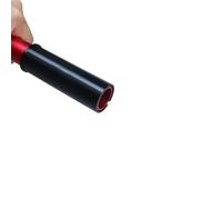 NbgrvB Juego reductor de tubo de sillín de bicicleta de aleación de aluminio para tija de sillín de 22,2 a 25,4 mm, 100 mm, color negro