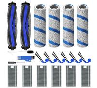 NbgrvB Kit de accesorios para aspiradora robot Ecovacs X11 X11 Pro, microfibra resistente al desgaste con filtración HEPA, juego de 21 piezas