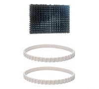 NbgrvB Kit de accesorios para limpieza de piscinas con 2 correas de transmisión RCX23002 y cepillo de rodillo RCX26008, para modelos robóticos SharkVac y QC Plus Series