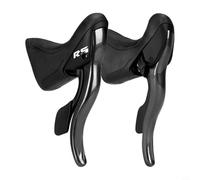 NbgrvB Kit de palanca de cambios de aleación de aluminio para bicicleta LTWOO R2 R3 R5 R7, palancas de cambio de mano izquierda derecha con cables para 7-9 velocidades, negro (R5)
