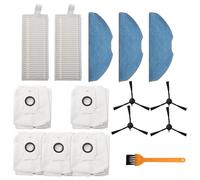 NbgrvB Kit de repuesto de cepillo lateral para trapeador de filtro para aspiradoras EZVIZ RE4 Plus y RE5 Plus