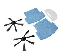 NbgrvB Kit de repuesto de filtro de cepillo para Mondial RB, Multilaser HO041, WAP100, Obabox, Taurus, Isweep, Sencor, I-Rova, Lilin Robot, Fast Clean y Pratic Clea