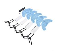 NbgrvB Kit de repuesto para cepillo de rodillo, cepillos laterales, filtros y paños de fregona para robot aspirador DomoOVA DRV80 Animal