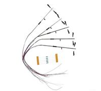 NbgrvB Lámparas LED para modelo Ferroviario OO HO 12V Ajustables Lámparas(Double Head)