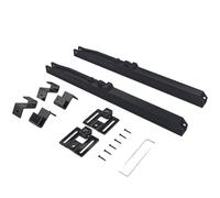 NbgrvB Mecanismo de cierre suave, kit de herrajes para puerta de granero de cierre suave con mecanismo de 2 piezas, diseño fácil de usar y guía de instalación completa (idioma español no garantizado)