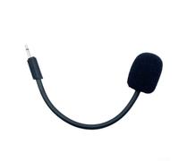 NbgrvB Micrófono omnidireccional de 160 mm con varilla de metal para juegos | Conector de 2,5 mm, se adapta a JBL Q100, manguera flexible, audio de juego claro, fácil de instalar