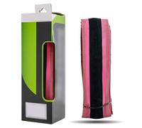 NbgrvB Neumático de bicicleta de carretera 700×25/28c, neumático compuesto de goma ligero resistente a pinchazos para ciclismo, forro interior de 120TPI, presión máxima de 145 PSI, rosa, 700 x 25C