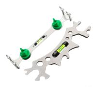 NbgrvB Nivelación de tuberías con nivel integrado y juego de llaves hexagonales Alineación de tuberías de agua fría y caliente en instalaciones de fontanería